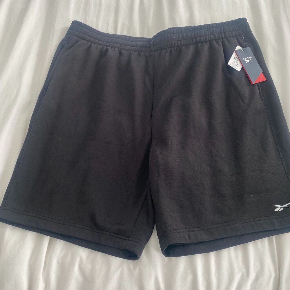 Reebok Men’s Black Shorts – Size 2XL (XXL) – NWT